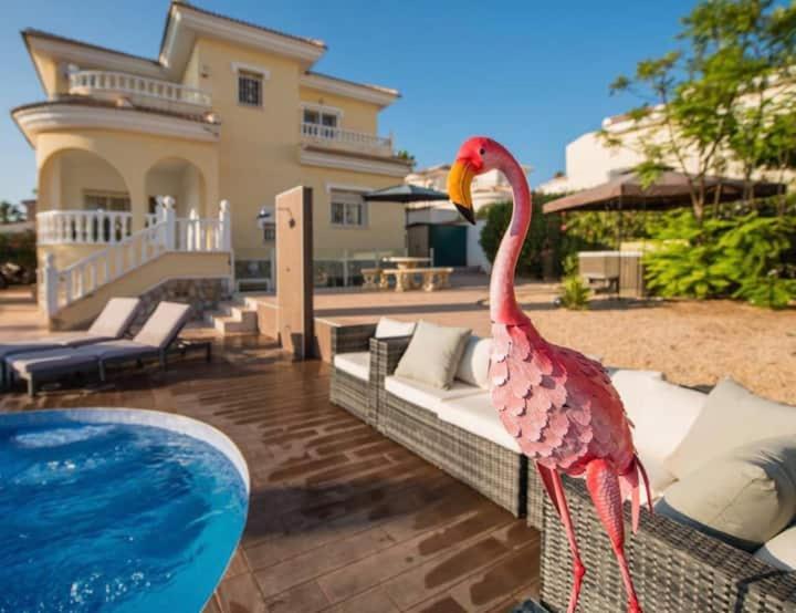 Luxury Private Villa Casa Jojo Own Pool & Hot Tub Ciudad Quesada Exterior photo